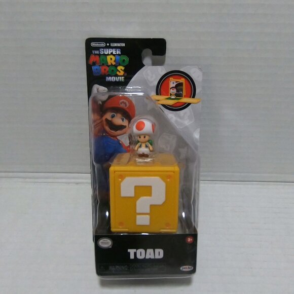 NEW - The Super Mario Bros. Movie Toad Mini Figure - Picture 2 of 2
